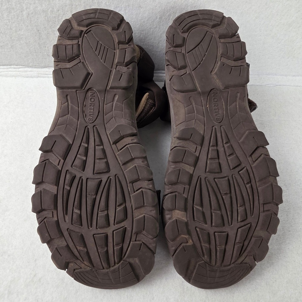 Nortiv 8 Langdo-2 Mens Hiking Sandals Brown Adjustable Straps Size 11 - Picture 6 of 7